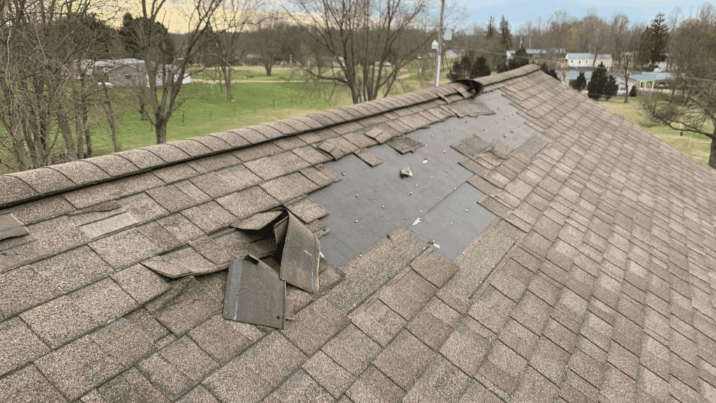 Stow Roof Damage